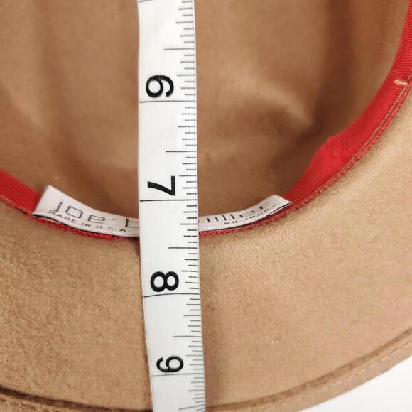 Joe Bill Miller Hat Womens Michael Howard Wool Tan Miss Daisy Old Money Church - Picture 7 of 9
